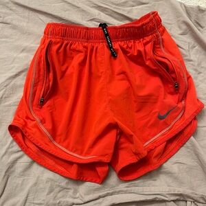 Nike dri-fit red shorts